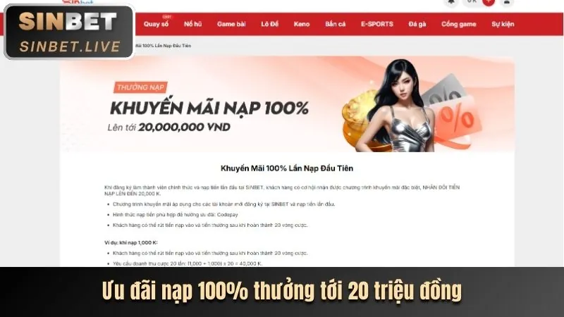Khuyến mãi chào mừng thành viên mới 1888v win